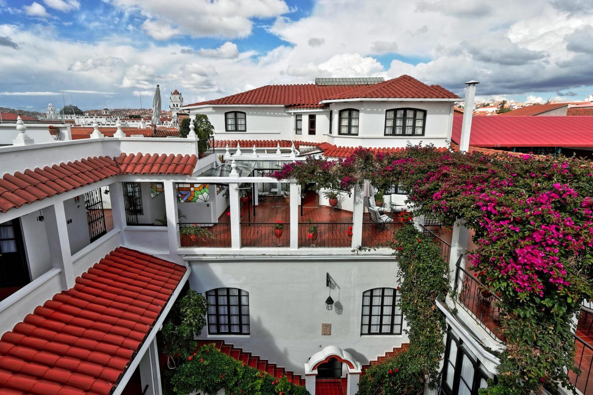 El Hotel De Su Merced Sucre Buitenkant foto